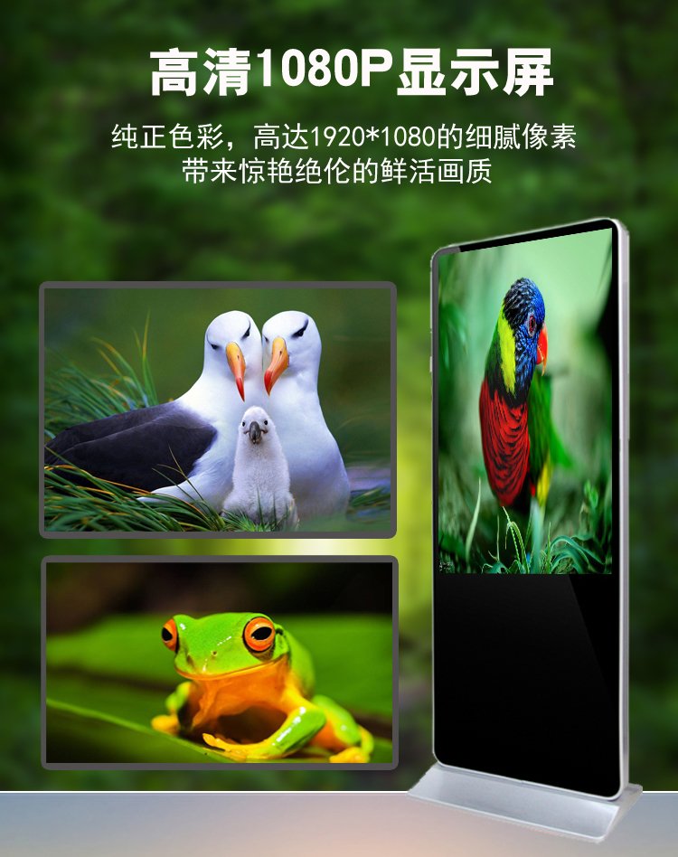 65寸立式液晶廣告機(jī)高清顯示