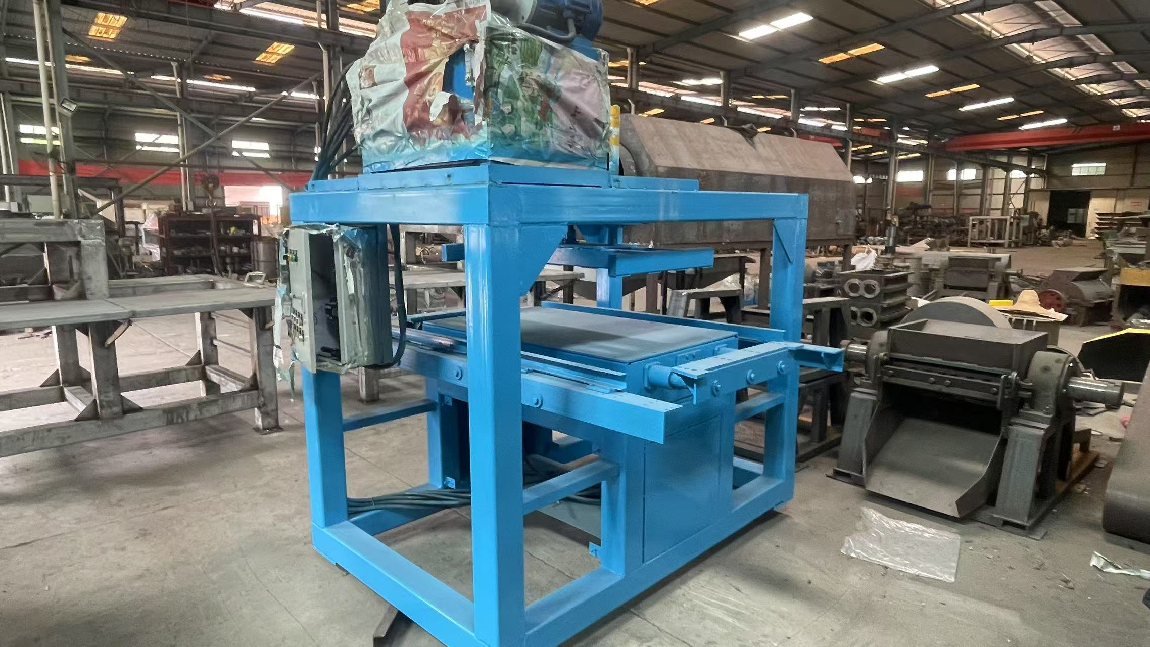 Semi-Auto Solar Panel Aluminum Frame Removal Machine