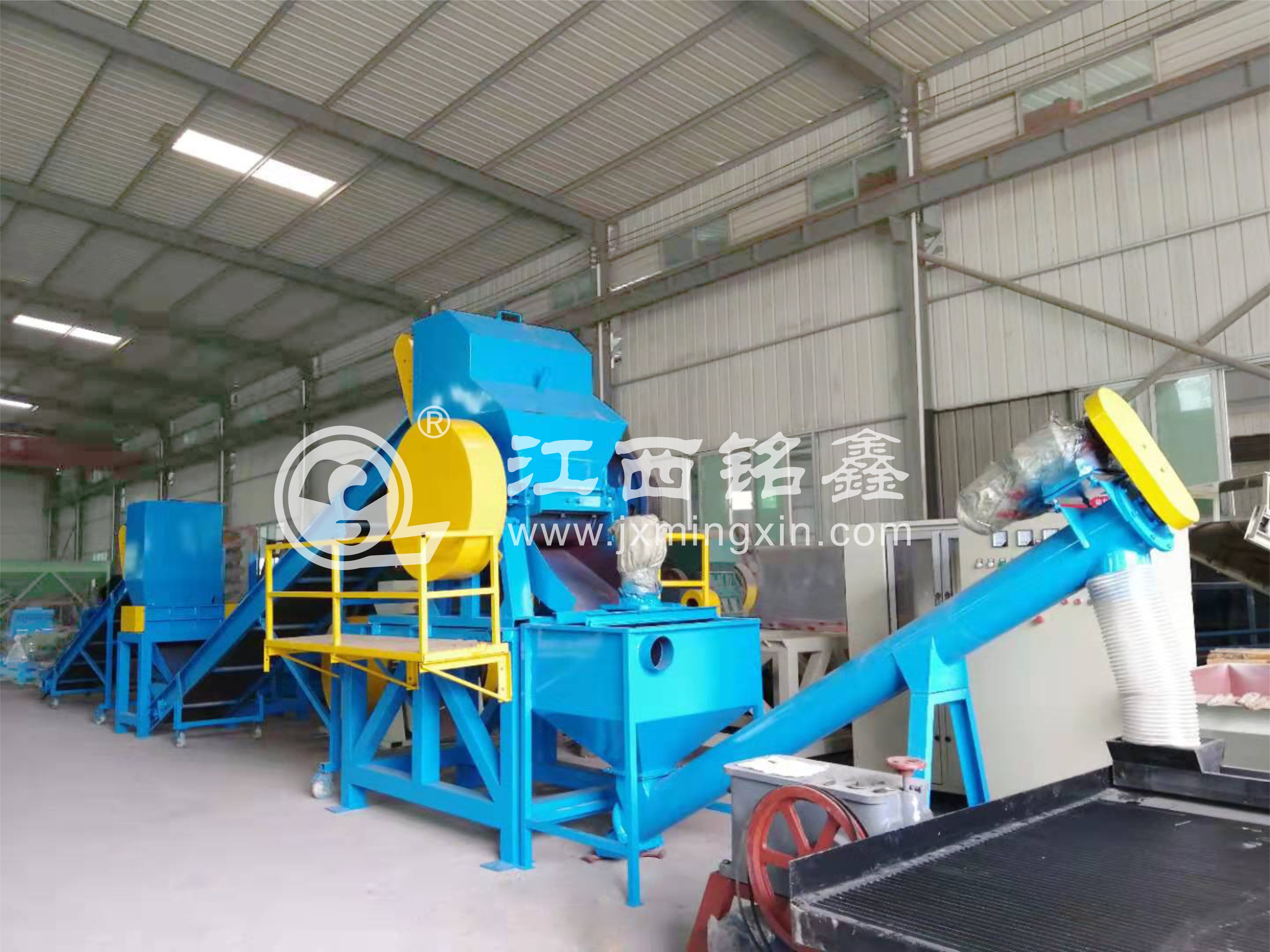 1000Kg/hr Jellyed Copper Cables Recycling Plant